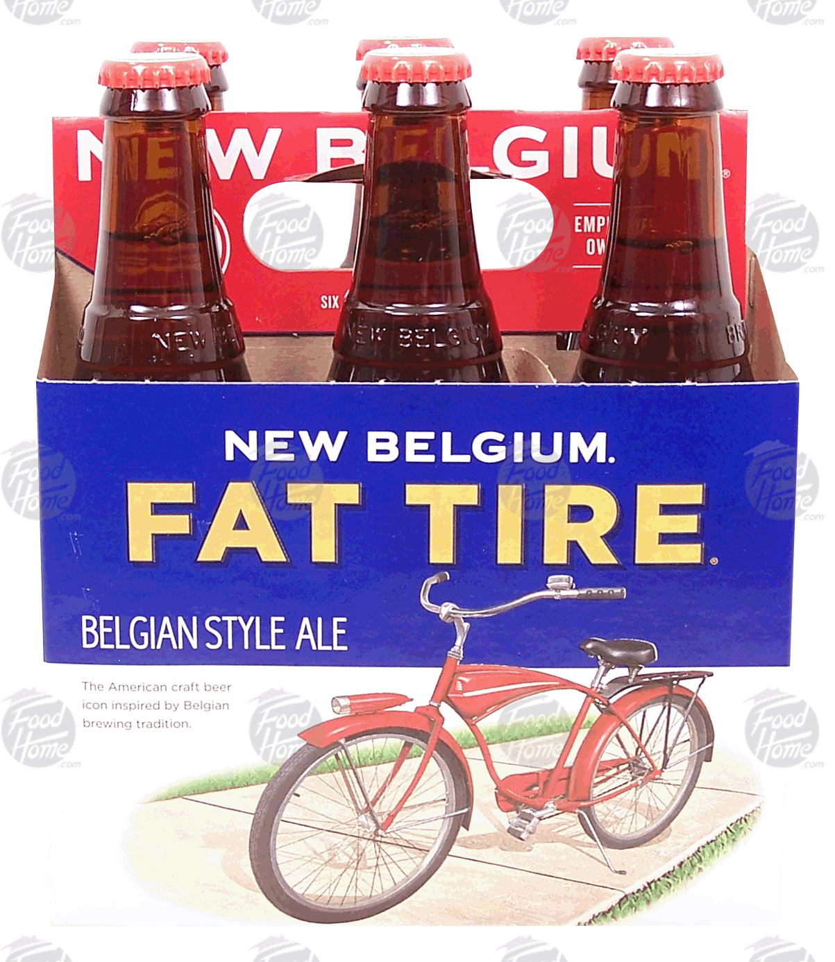 New Belgium Fat Tire belgian style ale, 12-fl. oz. 5.2% alc. by vol. Full-Size Picture